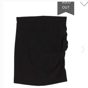 Socialite Ruched Side Mini Skirt